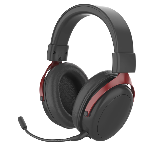 2.4G/BT/Wired Wireless Gaming Headphones  Dynamic Over Ear Headset With Detachable Mic 50H Playtimes for Travel Mobile Phone