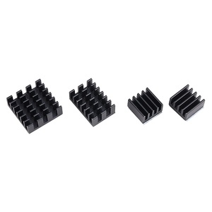 Kit de disipador de calor <span class=keywords><strong>Raspberry</strong></span> <span class=keywords><strong>Pi</strong></span> <span class=keywords><strong>4</strong></span> Modelo B de alta calidad <span class=keywords><strong>4</strong></span> unids/set para disipador de calor de aluminio <span class=keywords><strong>Raspberry</strong></span> <span class=keywords><strong>Pi</strong></span> <span class=keywords><strong>4</strong></span> Modelo B - Product Image 1