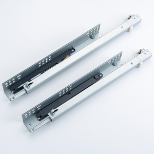 Đẩy để mở ẩn giấu ngăn kéo trượt 2-fold Kính thiên văn phía dưới gắn Ngăn kéo trượt - Product Image 2