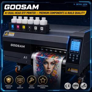 A1 60cm Dtf Printer 5 Head 6 Head I1600 I3200 High Speed Direct to Film Industrial <b>Printing</b> <b>Machine</b> for T-Shirt Textile - Product Image 1