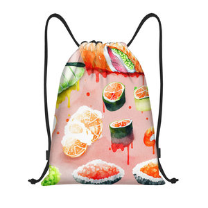 Mochila deportiva con cordón promocional con imagen personalizada Bolsas con cordón deportivas y elegantes - Product Image 1