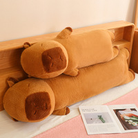 Vente en gros de jouets capybara en peluche non rembourrés Capybarar en peluche mignon Capybarar en peluche de grande taille sans rembourrage