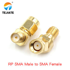 L loại chất lượng cao 50 Ohm mạ Vàng 45 độ 135 góc <span class=keywords><strong>RF</strong></span> đồng trục Nam để Adapter RP nữ ăng ten kết nối - Product Image 5