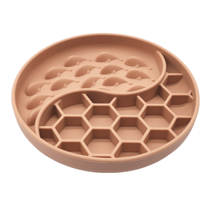 Plato <span class=keywords><strong>de</strong></span> Alimentación Lenta Antiasfixia con Diseño <span class=keywords><strong>de</strong></span> Panal <span class=keywords><strong>de</strong></span> Abeja, Tapete <span class=keywords><strong>de</strong></span> Lamer Desmontable con Succión Segura, <span class=keywords><strong>para</strong></span> <span class=keywords><strong>Perros</strong></span> y Mascotas, con Logotipo 3D Personalizado - Product Image 4