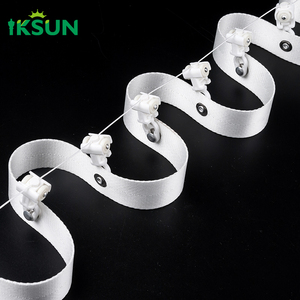 IKSUN S-Fold <b>Curtain</b> Runner S Fold <b>Curtain</b> Rod Runner S Wave <b>Curtain</b> Track Runner - Product Image 1