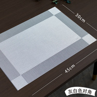 Tapis de tasse en feutre de cuir de noël 30*45 tapis de Table d'isolation thermique antidérapant tissu écologique drapeau de cuisine tapis de salle à manger pour