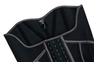 Corsetto Modellante Traspirante Eco-Friendly con Ganci, Cintura Contenitiva per Pancia, Taglie Forti da Donna, Effetto Snellente, Personalizzabile con Logo, per <span class=keywords><strong>Sauna</strong></span> - ODM/OEM - Product Image 5