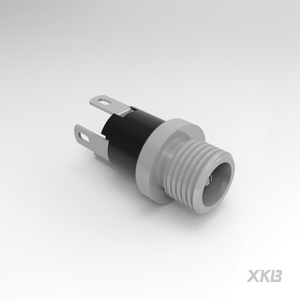 Connecteur XKB DC-025M-5A-2.0 Prise d'alimentation CC 2,0 mm à monter sur panneau 5A 12V ROHS pour équipement d'alimentation de circuits imprimés - Product Image 3