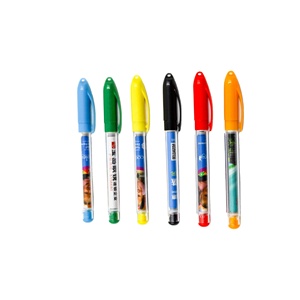 Colorful Wholesale Personalized Picture Sublimation Retractable Ballpoint Banner Pen Plastic Customized - Product Image 4