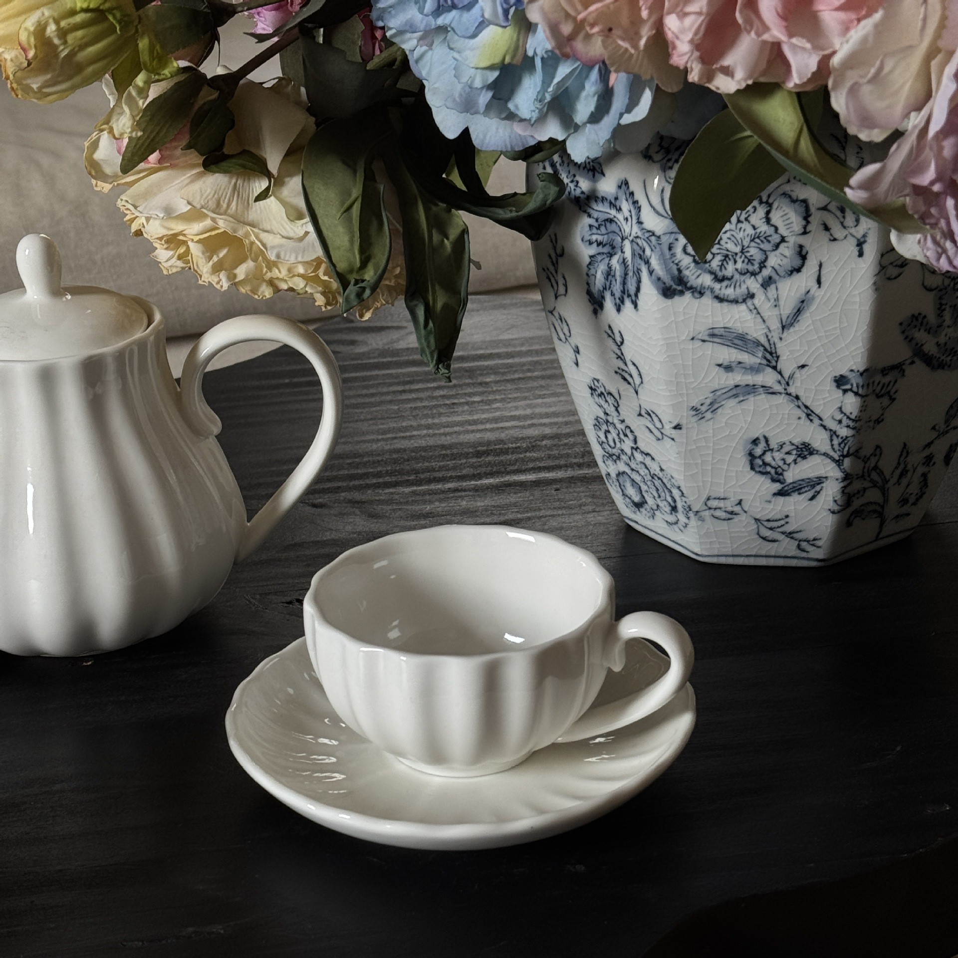 Taza y platillo de 200 ml