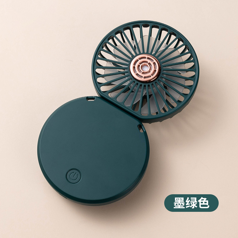 Folding mini fan (green)