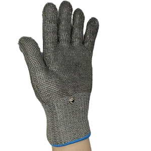 Yeni varış koruyucu eldiven seviye 9 Anti kesim paslanmaz çelik iş eldivenleri mutfak, istiridye Shucking, balık fileto işleme - Product Image 4