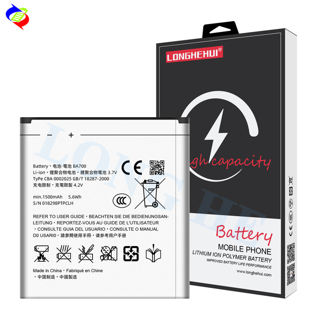 1500mAh BA700 Battery for Sony Ericsson MT11i MT15i MK16i ST18i St18a SO-03C Mobile Phone Batteries