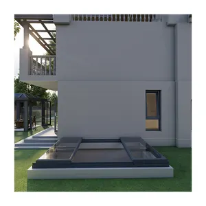 Custom Wholesale Electric Double Glass Anti-Mosquito Aluminum Skylight