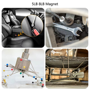 Imán de Alta Resistencia <span class=keywords><strong>con</strong></span> Longitud Ajustable para Recoger Piezas Pequeñas, Varita Magnética de Alta Resistencia para Reparaciones Automotrices y del Hogar - Product Image 5