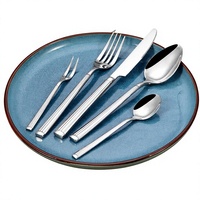 Ensemble de couverts de mariage au design créatif, couteau, cuillère, fourchette en acier inoxydable 304, ensemble de couverts avec poignée en colonne romaine, ensemble de couverts en or