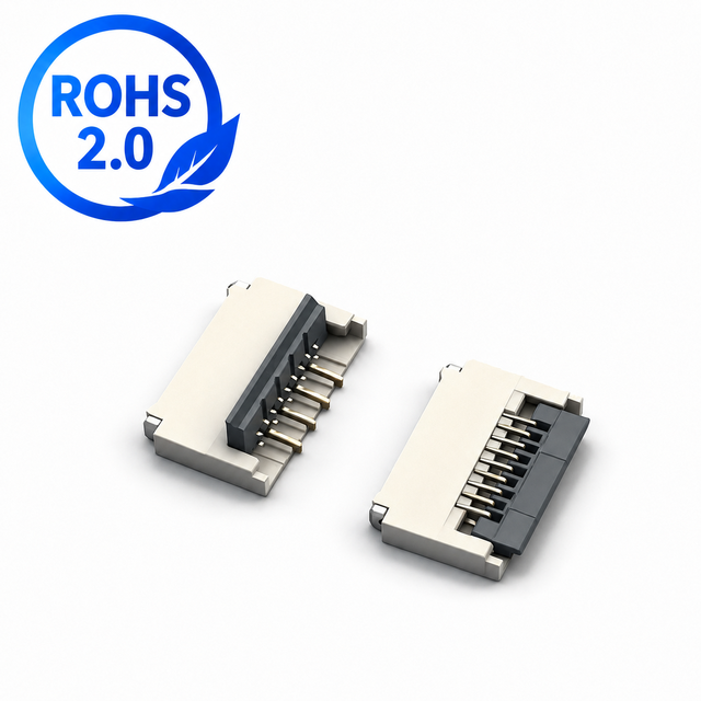 Compact Halogen Free FPC Connector 0.3mm Pitch for Edge Computing Terminal & Embedded Communication Board