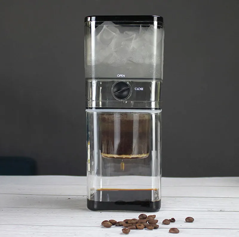 Hochwertige kommerzielle Eis tropfen kaffee maschine tragbare 400ML Glas Cold Brew Kaffee maschine
