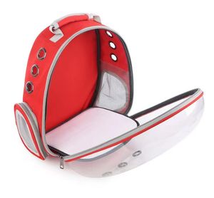 Taşınabilir evcil hayvan taşıyıcı torba yeni şeffaf Oxford uzay kapsülü tasarımı ile fermuar kapatma kedi uzay çanta - Product Image 6