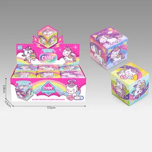 WY 5.7x5.7x5.7cm Cube magique professionnel à vitesse rapide, rubique rotatif de haute qualité, impression UV, puzzle rotatif pour enfants