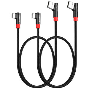 Câble de données USB tressé en nylon SUNGUY à charge rapide, écologique, avec garantie de 3 ans - Product Image 2