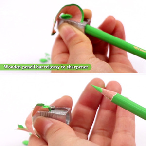 Crayons de couleur à l'eau professionnels FOSKA, pré-affûtés, 72/120 couleurs, avec mine à texture douce pour un mélange facile, dessin et ombrage - Product Image 5