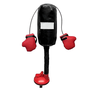 Juguetes interactivos divertidos para gatos, saco de boxeo con guantes de boxeo, hierba gatera llena, materiales plásticos duraderos - Product Image 1