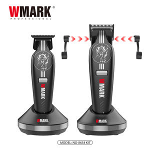 Cortadora de Pelo WMARK NG-8634SET, Inalámbrica, de Velocidad Variable, 8000 RPM, de Alta Velocidad, Recargable, con Cuchilla <span class=keywords><strong>DLC</strong></span> - Product Image 2