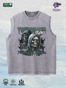 Camiseta sin mangas con estampado de Prince of Darkness, 100% algodón, almacén de EE. UU., 7 colores - Product Image 3