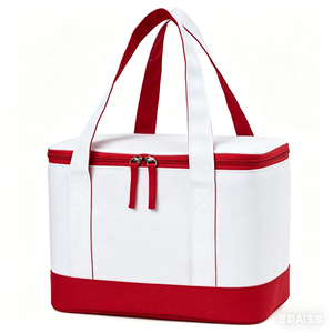 กระเป๋าเก็บความเย็นแบบกันน้ำแบบพกพาพร้อมหูหิ้วสำหรับเดินทาง - Product Image 4