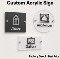 Plaque de nom personnalisée en acrylique pour bureau, support de table de comptoir, impression UV, finition polie, vente en gros directe usine