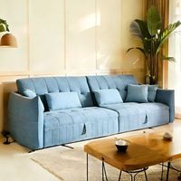 Sofá Cama Katil Tapizado en Tela Resistente para Uso Versátil en Hogares Modernos