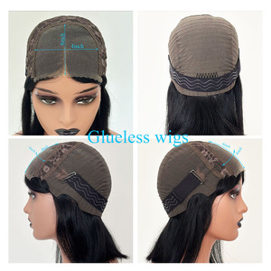Parrucca Lace Front 13x4 4x4 Senza Colla, 100% Capelli Umani Vergini Brasiliani, Baby Hair, Doppia Trama, Pizzo Trasparente Alto/Medio/Basso - Product Image 6