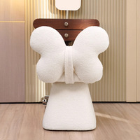 Chaise de toilette de luxe moderne de haute qualité pour salon de spa, salle d'attente, canapé