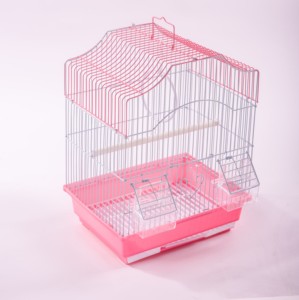 Pas dayanıklı lüks Villa Metal kuş evi papağan kafes hayvan kafesleri kuş - Product Image 6