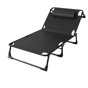 <span class=keywords><strong>Lettino</strong></span> Pieghevole Portatile in Ferro Stile Moderno, Nuovo Design Largo Migliorato, per Pausa Pranzo, Tre Pieghe, per Camera da Letto e Esterni - Product Image 1