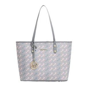 Borsa in PU Rosa <span class=keywords><strong>o</strong></span> Grigia di Grande Capacità per Donna, <span class=keywords><strong>Classica</strong></span> Borsa a Mano per lo Shopping, Vendita all'Ingrosso - Product Image 5