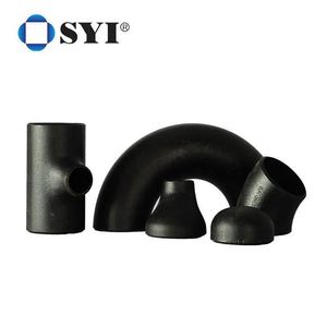Chất lượng cao màu đen lịch trình 40 80 ống thép carbon phụ kiện khuỷu tay - Product Image 4