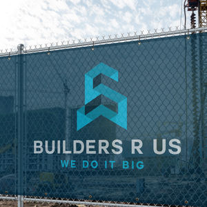 Malla de Privacidad para Cercas con Logotipo Personalizado a Todo Color, Impermeable, Pancarta de Malla, <span class=keywords><strong>Pantalla</strong></span> Comercial Contra el Viento, para Negocios, Tenis, Desarrollos Inmobiliarios - Product Image 6