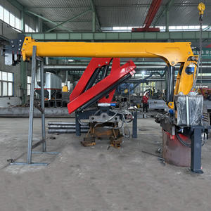 5 <span class=keywords><strong>Ton</strong></span> hidrolik teleskopik lurus Boom elektrik pengendali jarak jauh LORI dipasang ponsel truk derek harga - Product Image 2