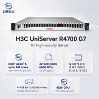 Server H3C UniServer R4700 G7 288 Core 4 GPU Mendukung Komputasi AI dan Komputasi Berkinerja Tinggi