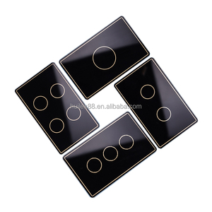 Disesuaikan kualitas tinggi 1.5 mm-3.0 mm ketebalan pencahayaan hotel kontrol panel kaca saklar sentuh pabrik - Product Image 2