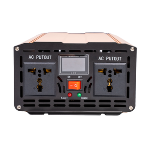 ข้อเสนอพิเศษ 1.7KW 1700W 12V 24V 48V 60V คลื่นไซน์ดัดแปลง 2 ช่องเสียบสำหรับรถยนต์ RV ระบบพลังงานแสงอาทิตย์ จัดส่งฟรี - Product Image 4
