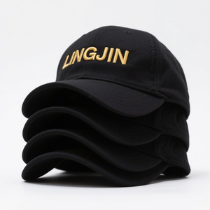 批发定制Logo帽纯棉刺绣定制棒球帽男女促销运动可调时尚 - Product Image 4
