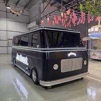 Remorque alimentaire mobile avec intérieur en acier inoxydable, peinture extérieure personnalisée, camion de restauration pour la vente de restauration rapide