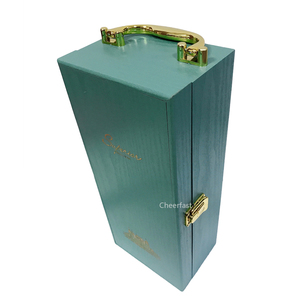 Grande <span class=keywords><strong>Bouteille</strong></span> Simple en <span class=keywords><strong>bois</strong></span> de Paquet Boîte D'emballage de Vin et <span class=keywords><strong>1</strong></span> <span class=keywords><strong>bouteille</strong></span> de vin cadeau boîte - Product Image 5