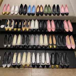 Zapatos Planos de Ballet de Cuero Genuino para Mujer, Diseño Casual con Lazo y Cuadros, Cómodos y Suaves para Primavera - Product Image 6