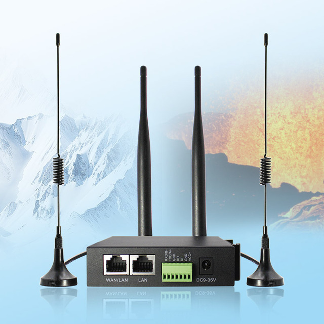 4G Industrial Router With Rs485 Serial Port Modbus Rtu to Mqtt Gateway for Industrial Iot Data Transmission to Cloud Platform