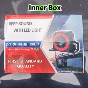 Bocina de Advertencia para Camiones, 12V/24V, Sonido Extremadamente Fuerte, Dispositivo de Reversa para Cosechadoras, Montacargas y Carretillas Elevadoras - Product Image 6