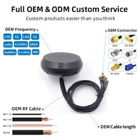 Antenne combinée 9-en-1 pour bus, camions, flotte, communication V2X, 5G, 4x4, MIMO, WiFi, GNSS, système de sécurité des véhicules, longue portée, IP67